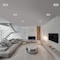 Globe Electric Ultra Slim Energy Star Frost White 4 in. W Metal LED Canless Recessed Downlight 9 W 91498 - alternate 7
